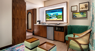 Preferred-View Duo Studio - One Queen Pull-Down Bed