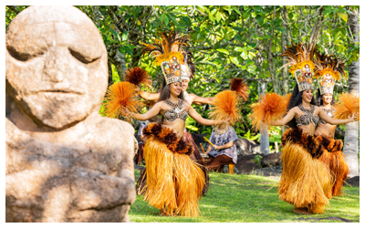 Traditional Tahitian dance 