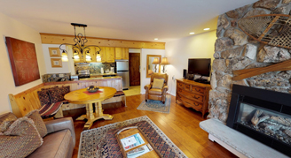 One-Bedroom living area