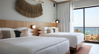 Standard Pool-View Room - Two Queen Beds