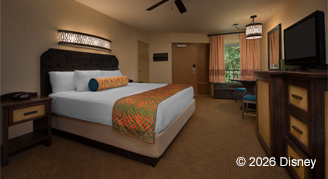 King Bed Room - Hearing Accessible