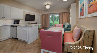 Disney's BoardWalk Villas resort view room