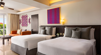 Junior Suite Tropical-View - Two Double Beds - All-Inclusive