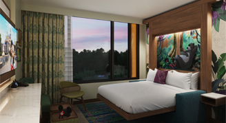 Garden Duo Studio - One Queen Pull-Down Bed Mobility Hearing Accessible with Tub