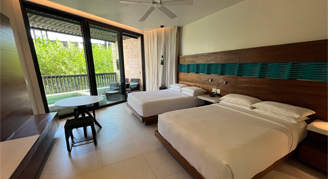 Premium Garden-View Room with Plunge Pool - Two Queen Beds