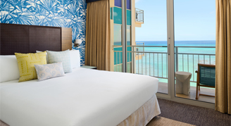 Oceanfront Junior Suite at Kaimana Beach Hotel