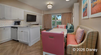 Disney's BoardWalk Villas pool or garden villa