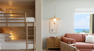 One-Bedroom Pool-View Family Suite