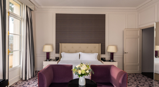 Waldorf Astoria Versailles, Trianon Palace Garden deluxe room with 2 twins