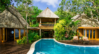 A two-bedroom villa featuring a private pool