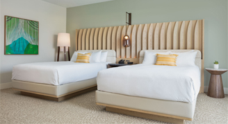 Image of a two beds in a Palace Ocean-View Room.