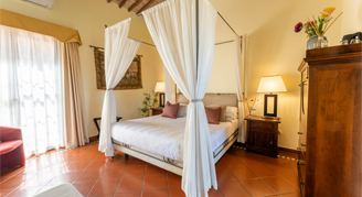 Image of a single bed in a Classic Room with Terrance.