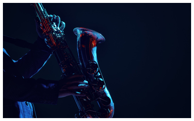 Image of jazz saxophone