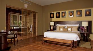 Junior Suite Garden-View - One King Bed at Zoetry Agua in Punta Cana