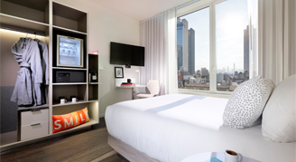 Innside City-View Room - One Queen Bed at INNSiDE New York NoMad hotel