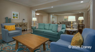 Disney's BoardWalk Villas mobility room