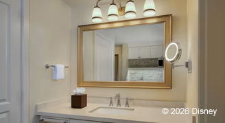 Disney's BoardWalk Villas mobility room