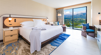 Rainforest-View Room - One King Bed