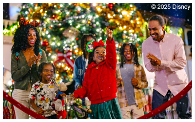 Family enjoying the holidays