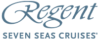 Regent Seven Seas Cruises logo, links to cruise line website with information about vaccination requirements.