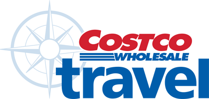 Image of Costco Travel logo.